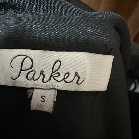 Parker Twisp Combo Dress in Black size Small - Picture 3 of 4
